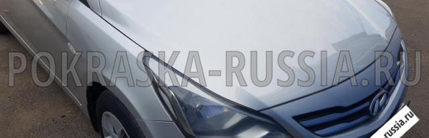Покраска и ремонт капота Hyundai Solaris