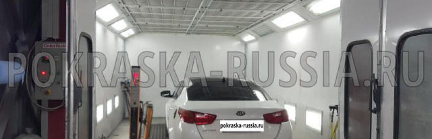 Покраска порога и крыла Kia Optima