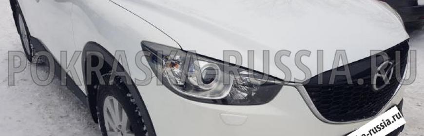 Покраска и ремонт капота Mazda CX-5