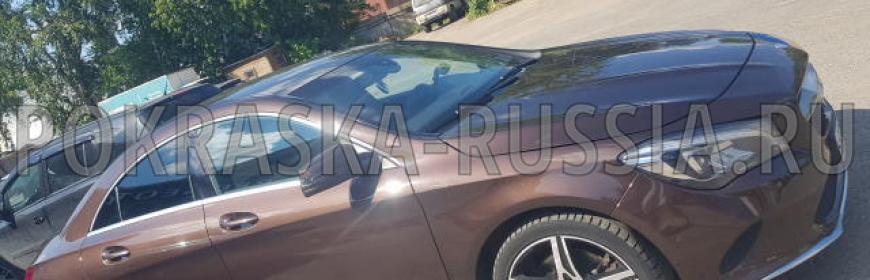 Покраска и ремонт дверей и крыла Mercedes-Benz CLA 250