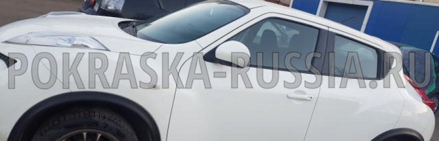 Покраска и ремонт дверей и крыла Nissan Juke