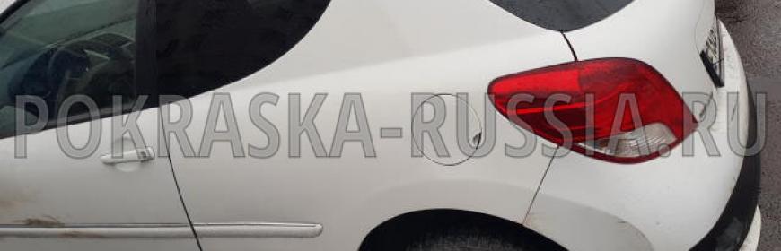 Покраска и ремонт крыла Peugeot 207