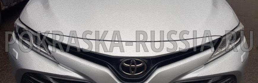 Покраска и ремонт капота и бампера Toyota Camry