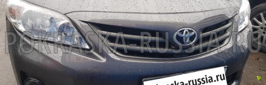 Покраска и ремонт бампера Toyota Corolla