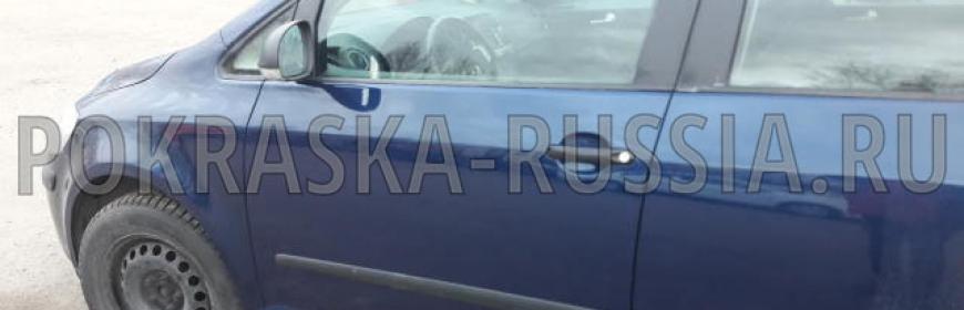 Покраска и ремонт двери Volkswagen Golf