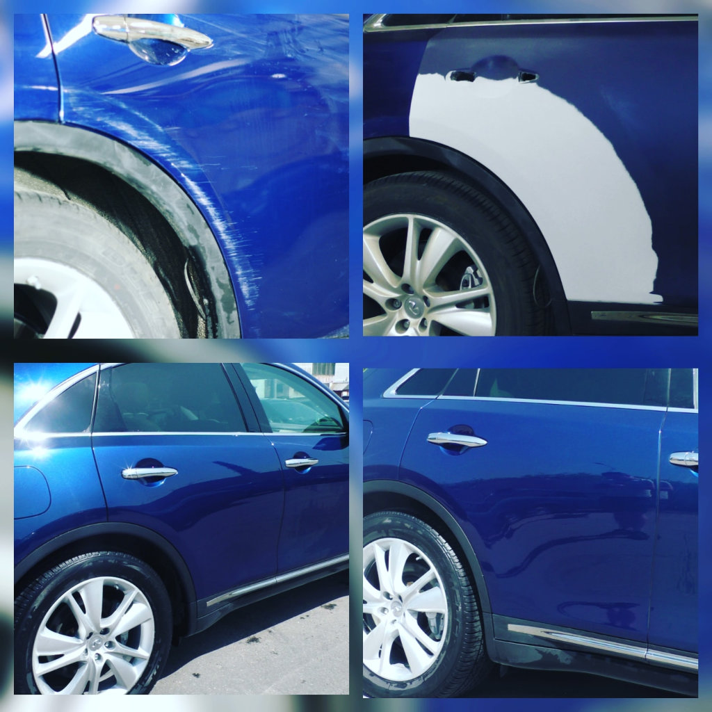 покраска infiniti