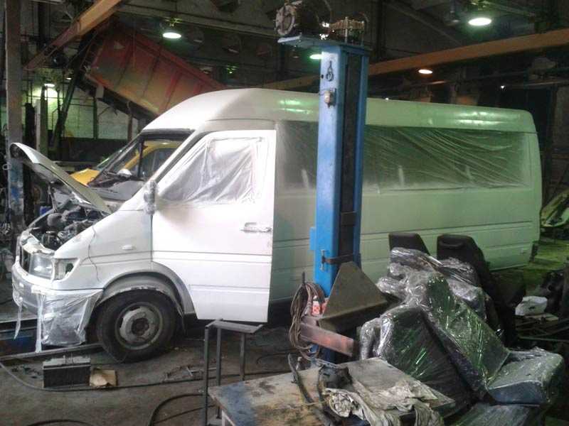 покраска микроавтобусов стоимость