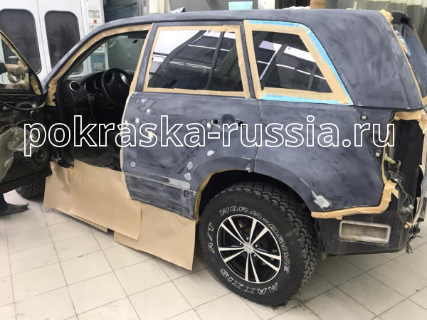 Защитное покрытие кузова автомобиля Suzuki Grand Vitara 3