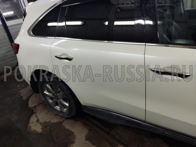 Покраска автомобиля Acura MDX