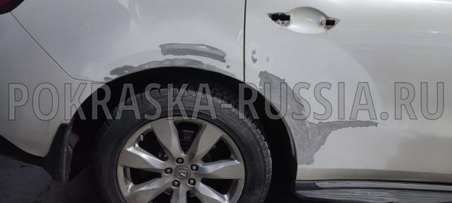 Покраска автомобиля Acura MDX
