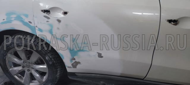 Покраска автомобиля Acura MDX