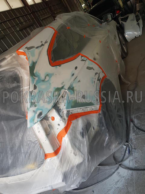 Покраска автомобиля Acura MDX