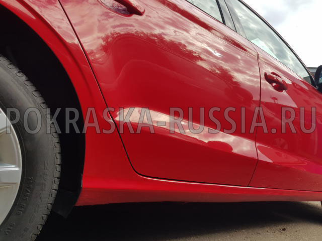 Покраска автомобиля Audi A3