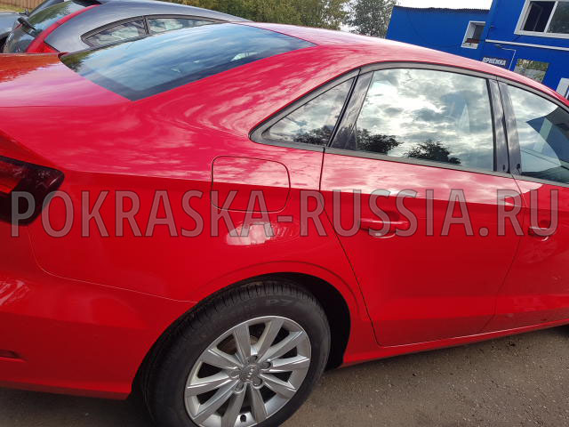 Покраска автомобиля Audi A3