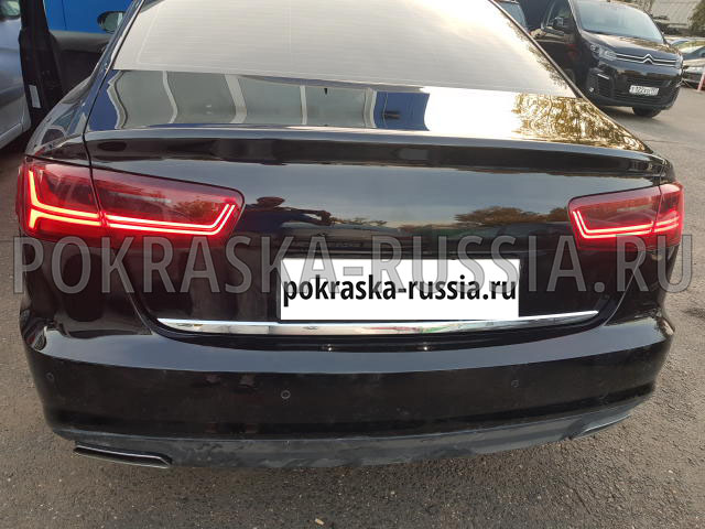 Покраска автомобиля Audi A6