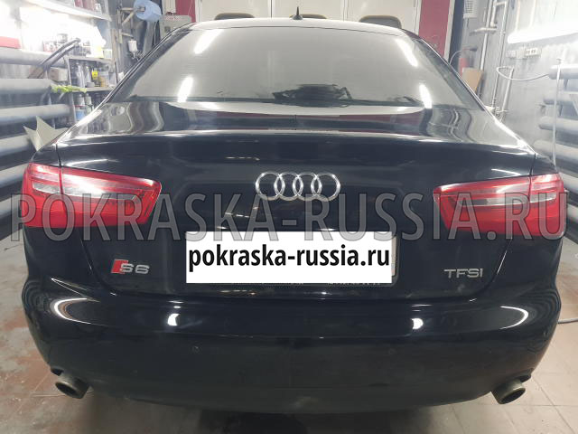 Покраска автомобиля Audi S6
