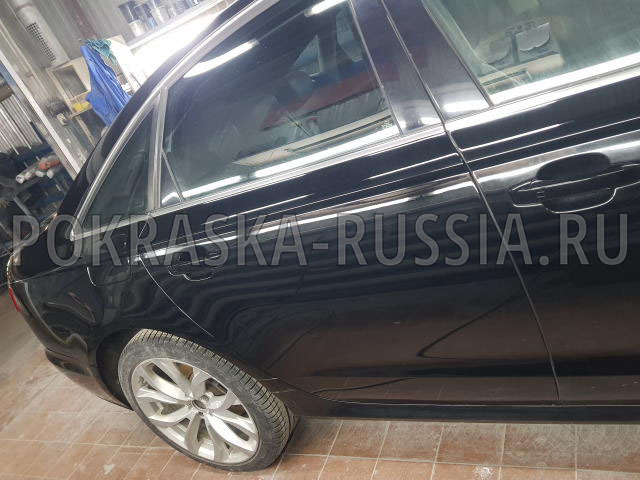 Покраска автомобиля Audi S6