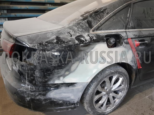 Покраска автомобиля Audi A6