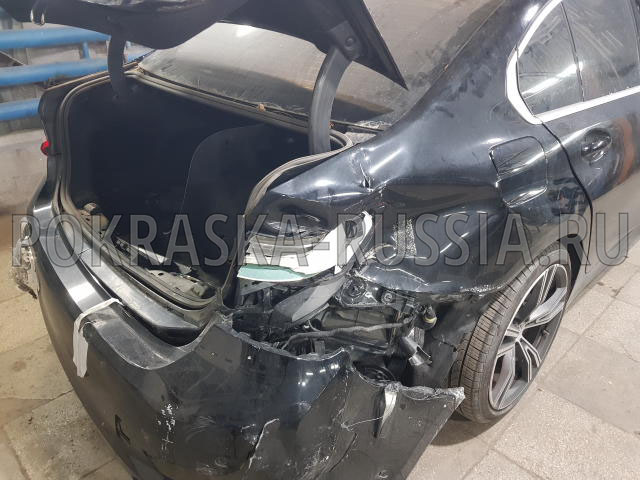 Покраска автомобиля BMW 330i