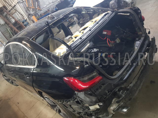 Покраска автомобиля BMW 330i