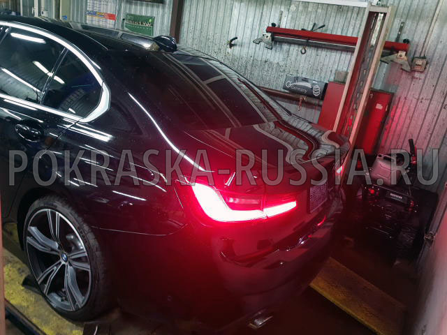 Покраска автомобиля BMW 330i