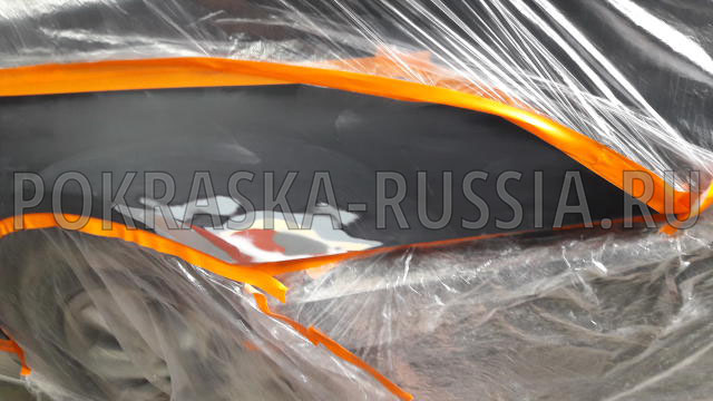 Покраска автомобиля BMW 520d