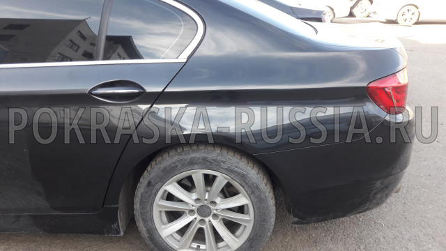 Покраска автомобиля BMW 520d
