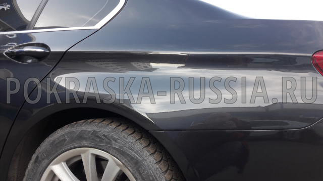 Покраска автомобиля BMW 520d