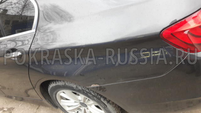 Покраска автомобиля BMW 520d