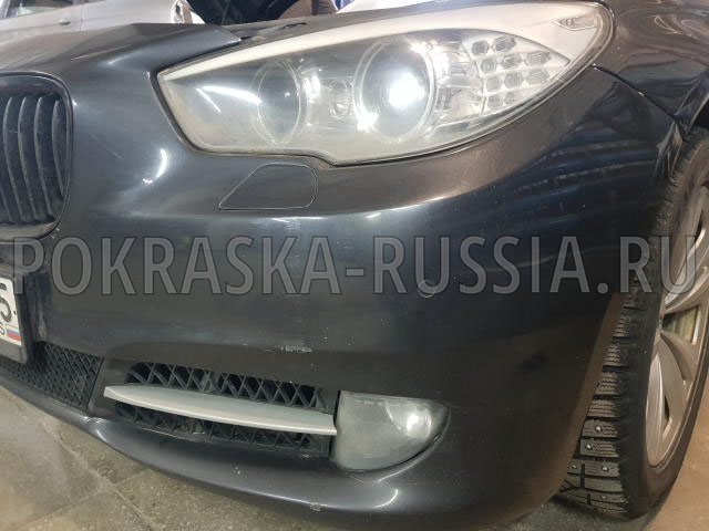 Покраска автомобиля BMW GT 530d