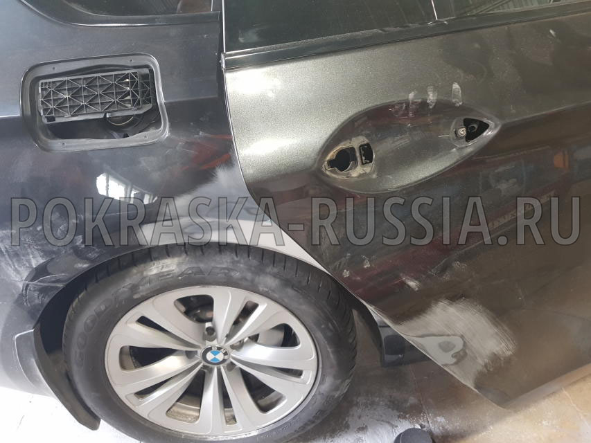 Покраска автомобиля BMW GT 530d
