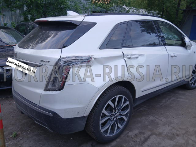 Покраска автомобиля Cadillac XT5
