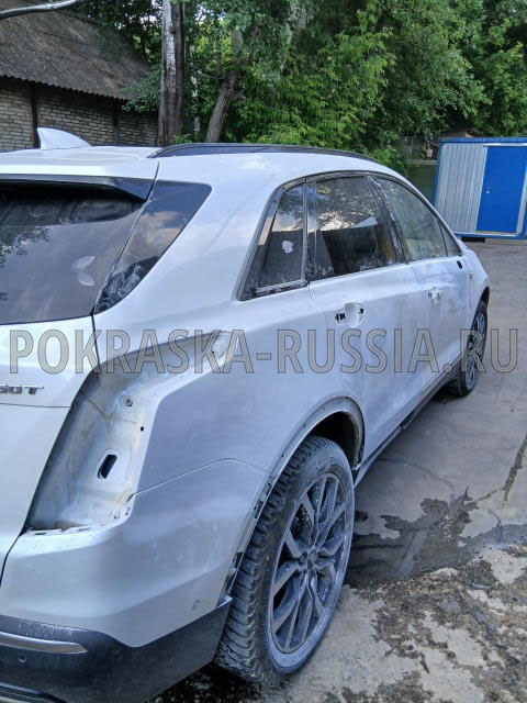 Покраска автомобиля Cadillac XT5