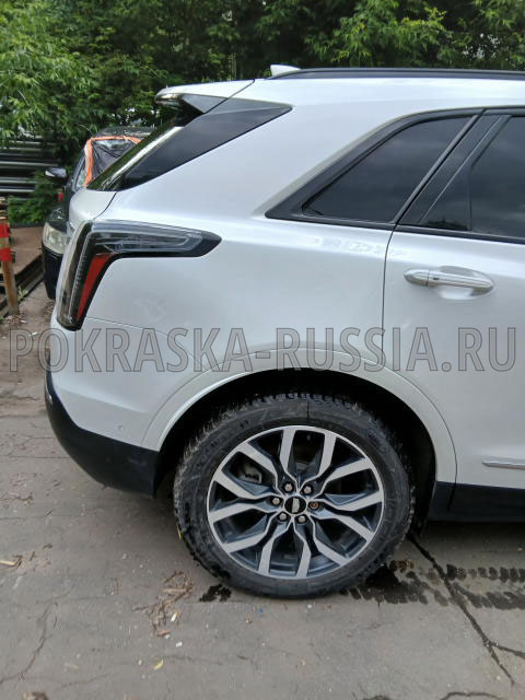 Покраска автомобиля Cadillac XT5