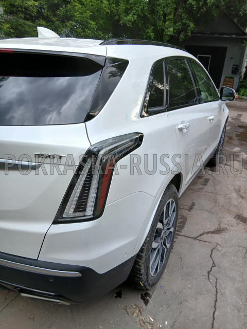 Покраска автомобиля Cadillac XT5