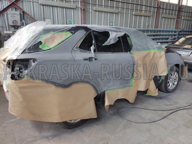 Покраска автомобиля Chevrolet Equinox LT