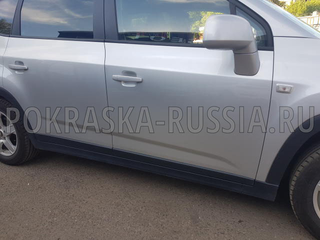 Покраска автомобиля Chevrolet Orlando