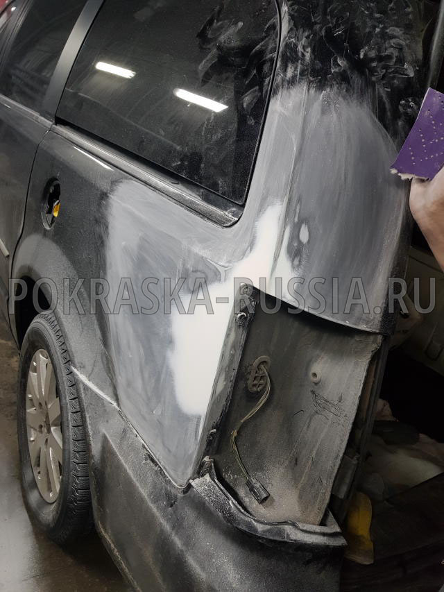 Покраска автомобиля Chrysler Voyager Grand V