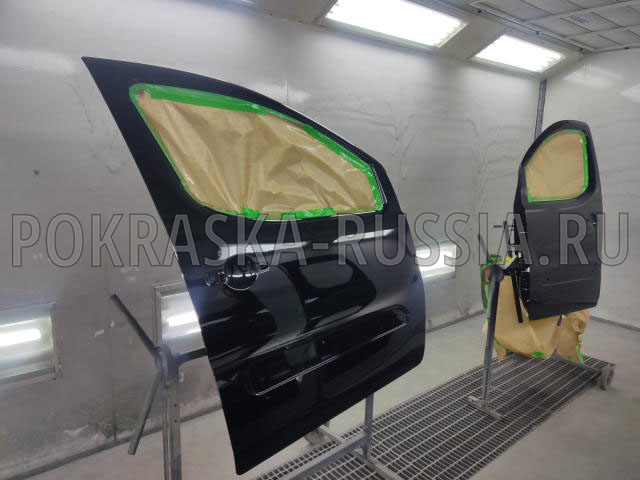Покраска автомобиля Citroen Berlingo