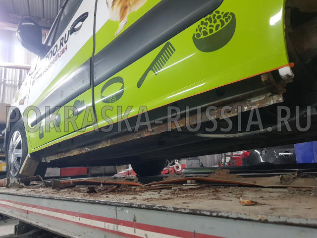 Покраска автомобиля Citroen Berlingo