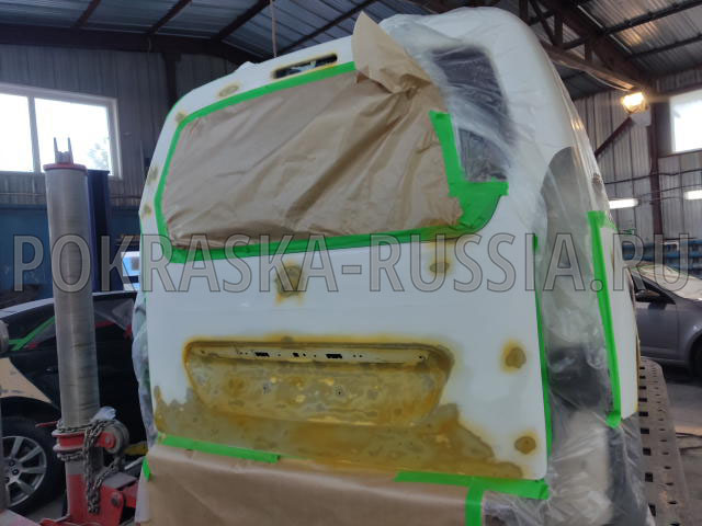 Покраска автомобиля Citroen Berlingo