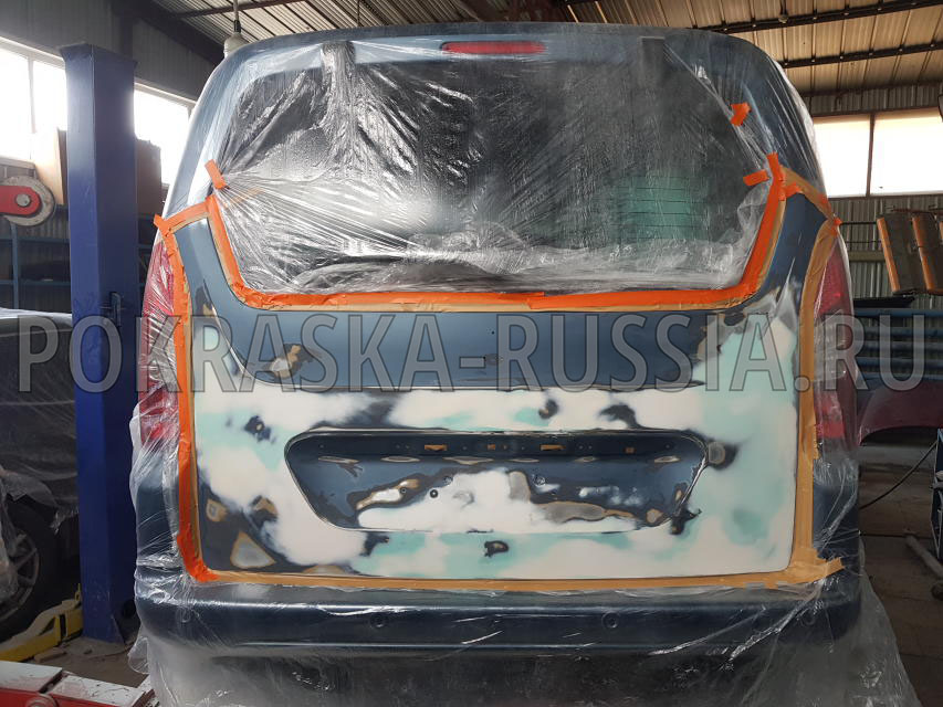 Покраска автомобиля Citroen Berlingo