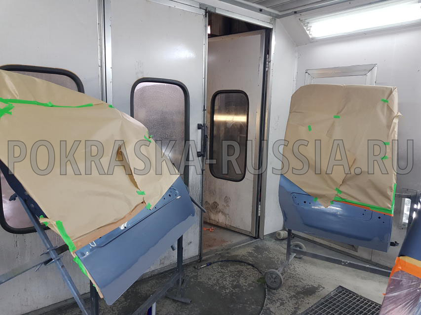 Покраска автомобиля Citroen Berlingo