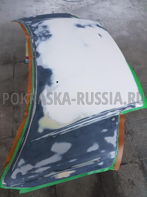 Покраска автомобиля Citroen C2