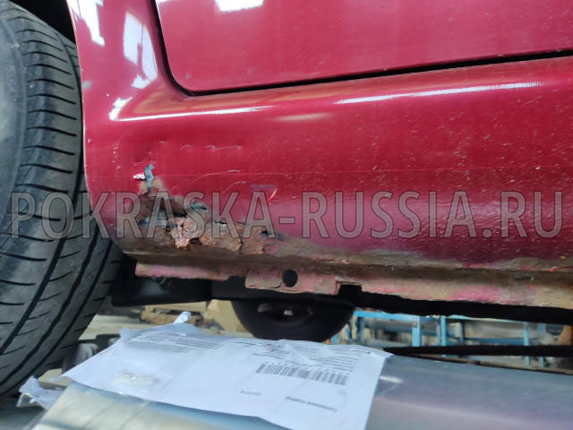 Покраска автомобиля Citroen C3