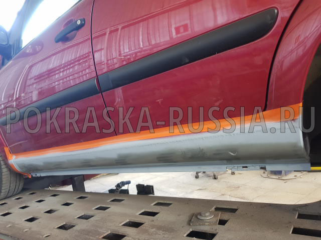 Покраска автомобиля Citroen C3