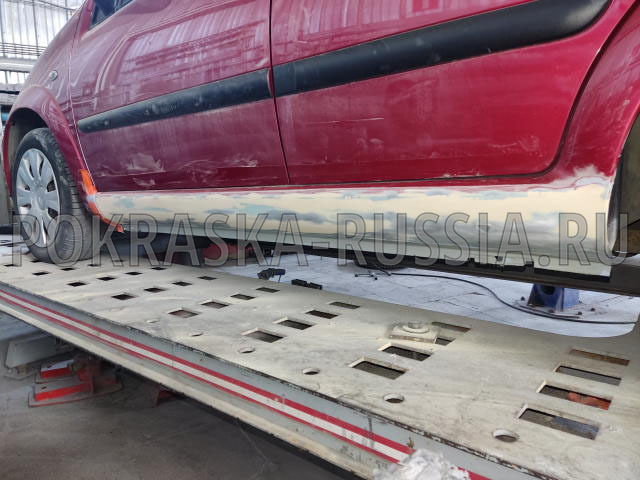 Покраска автомобиля Citroen C3