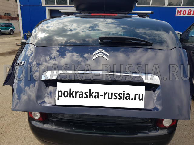 Покраска автомобиля Citroen C3 Picasso
