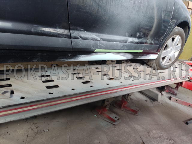 Покраска автомобиля Citroen C4