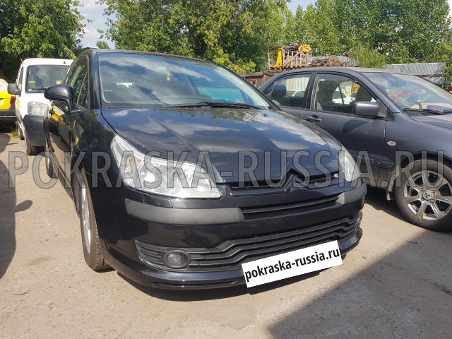 Покраска автомобиля Citroen C4